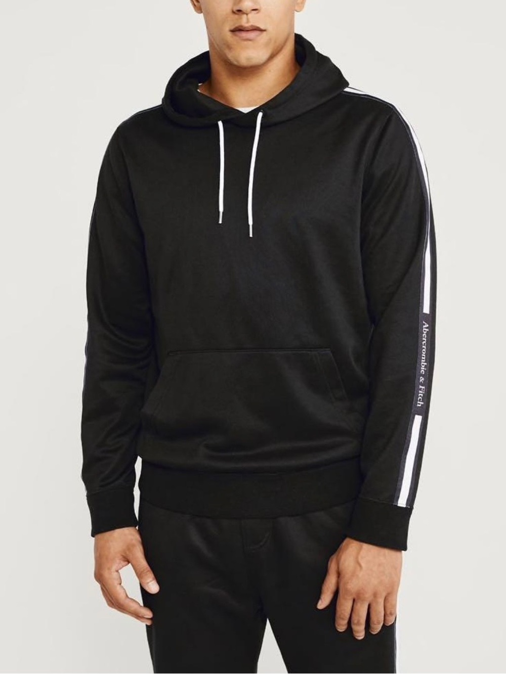 Abercrombie & Fitch Tricot Logo Hoodie